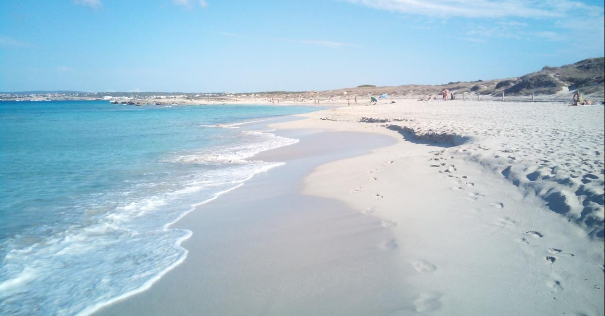 Playa de Levante en Formentera (foto Fabio Intropido)